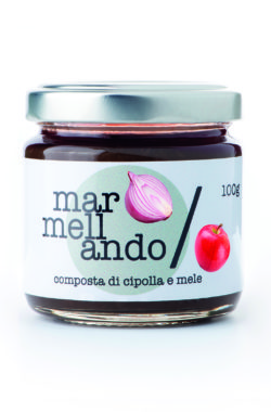 composta di cipolla e mela